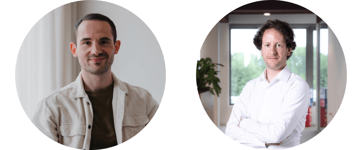 Willem-Jan Dryvers et Lionel van Pottelsberghe 