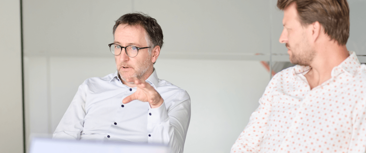 Maarten Lauwaert, Expert Practice Leader Data & Analytics (links)